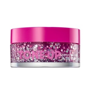 slide 1 of 1, wet n wild Pump: Tone Up Brightening Glitter Mask, 1 ct