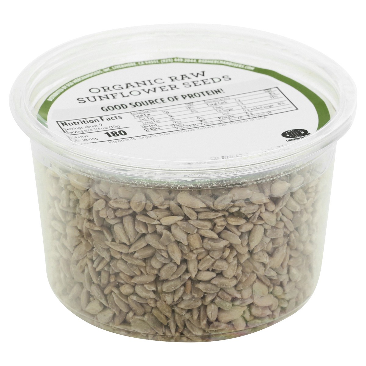slide 9 of 10, DSD Merchandisers O Organics Sunflower Seeds - 10 Oz, 10 oz