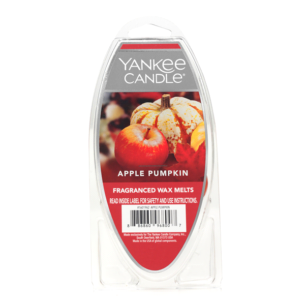 slide 1 of 1, Yankee Candle Wax Melts Apple Pumpkin, 2.6 oz