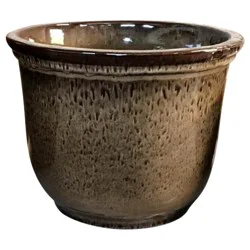 HDO Vista Planter Brown, 18 in