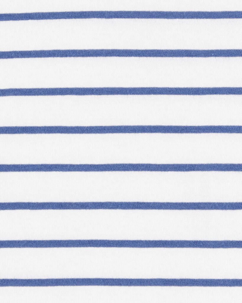 slide 2 of 2, Carter's Kid Striped Short-Sleeve Fashion Top Navy XL, XL