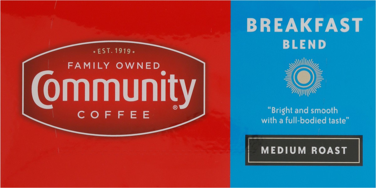 slide 3 of 11, Community Coffee Breakfast Blend Single Serve, 32 ct