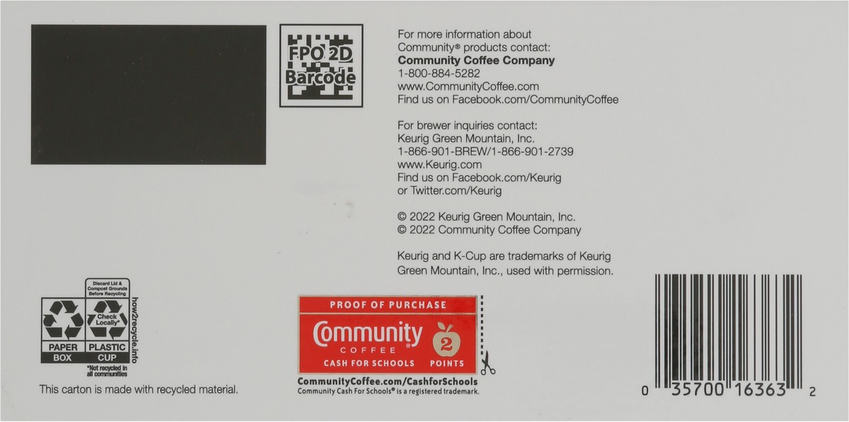 slide 11 of 11, Community Coffee Breakfast Blend Single Serve, 32 ct