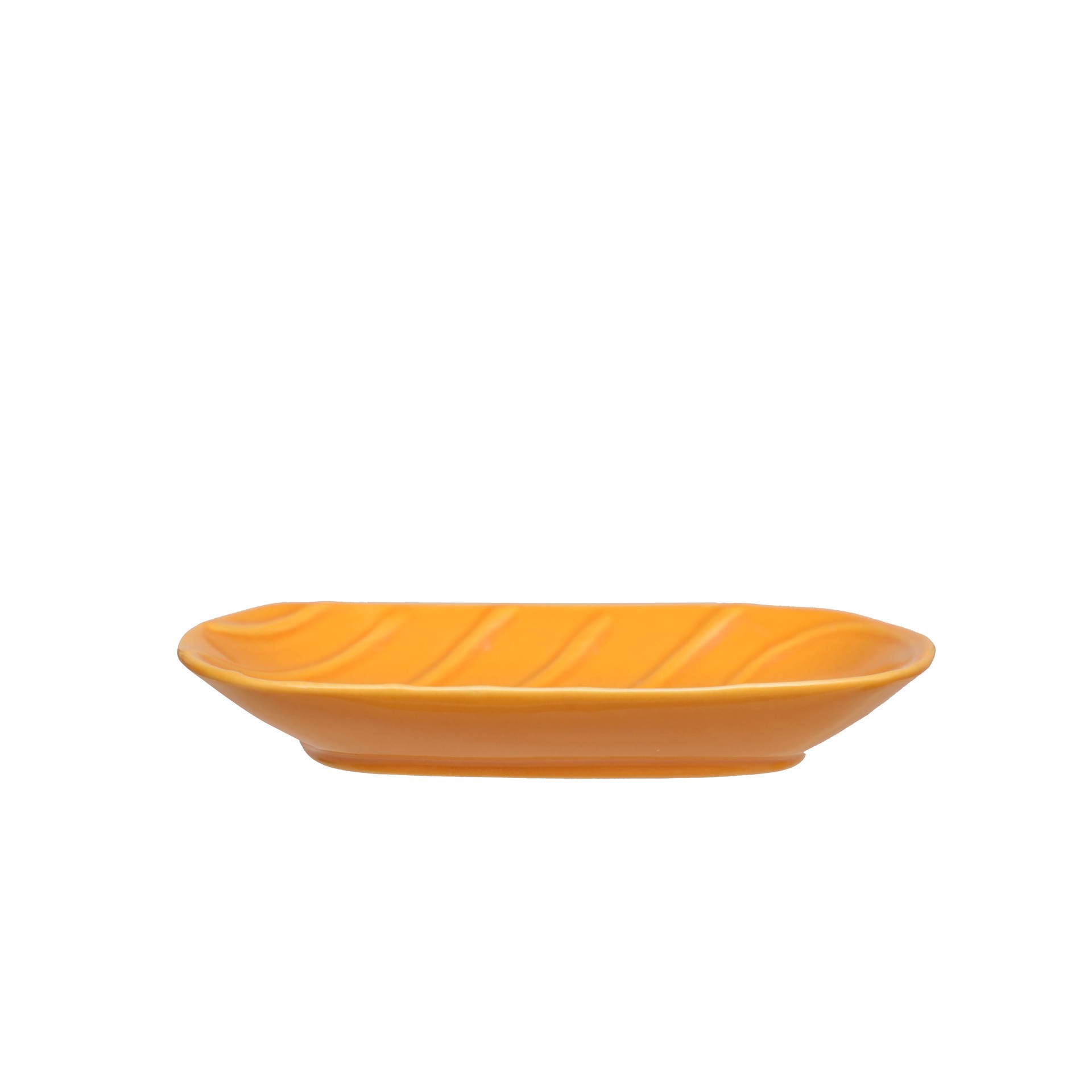 slide 3 of 3, 5.25" Rigatoni Pasta Ceramic Plate By Ashland, 5.25 in