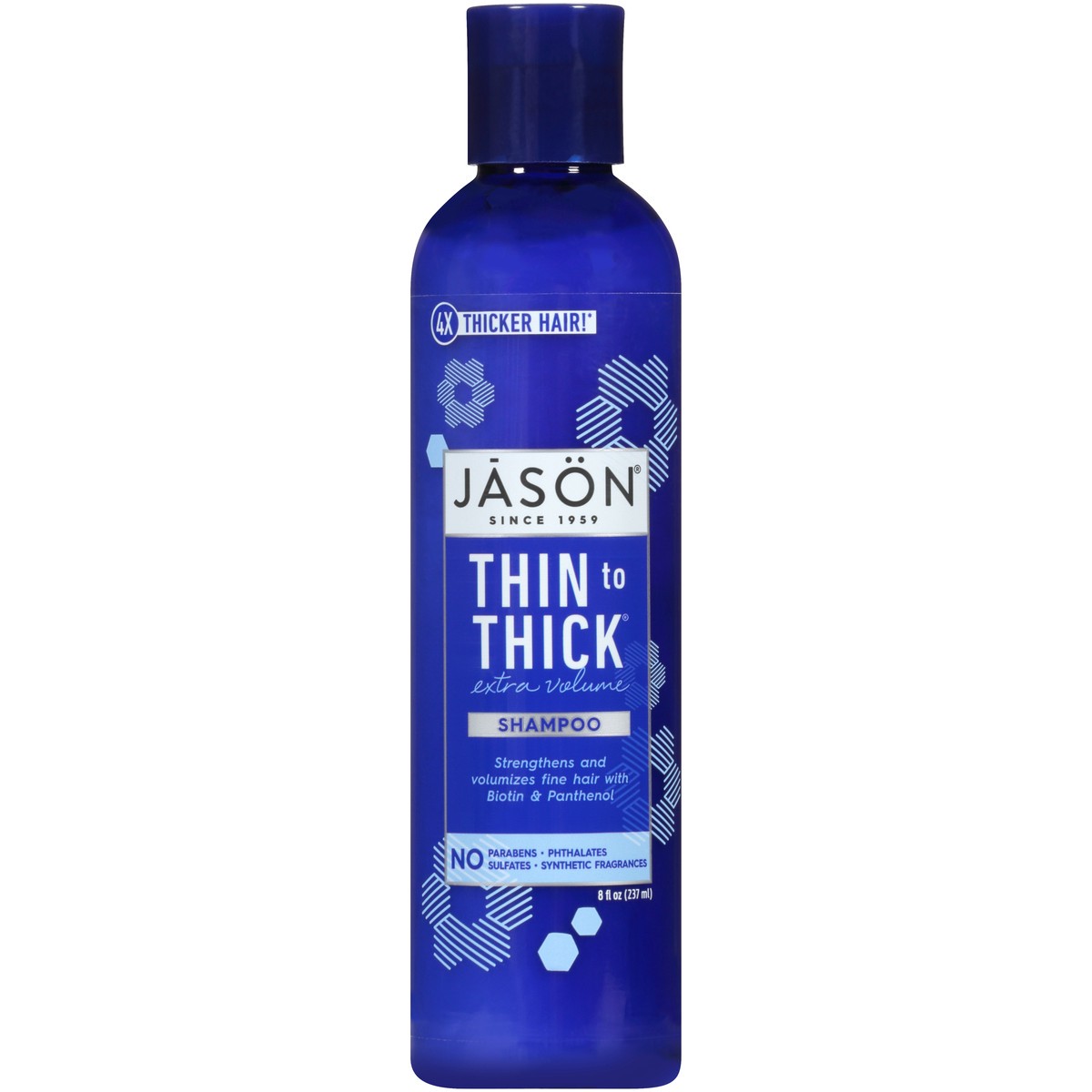 slide 3 of 11, Jason JĀSON Thin to Thick Extra Volume Shampoo 8 fl. oz. Bottle, 8 fl oz