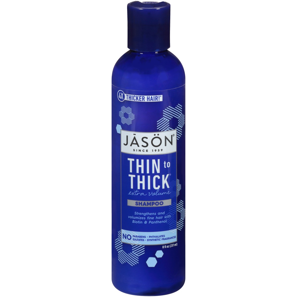 slide 1 of 11, Jason JĀSON Thin to Thick Extra Volume Shampoo 8 fl. oz. Bottle, 8 fl oz
