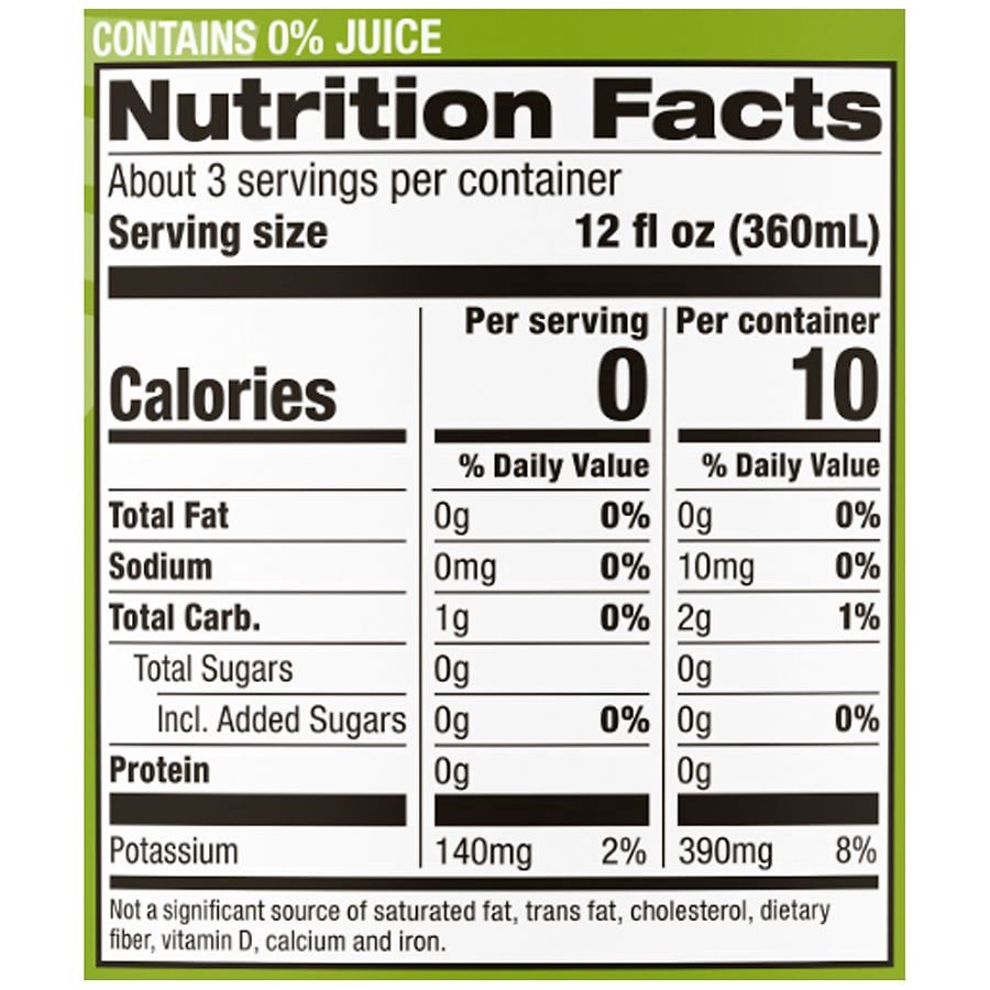 slide 2 of 5, Nice! Sparkling Water Kiwi & Strawberry - 1 liter, 1 liter