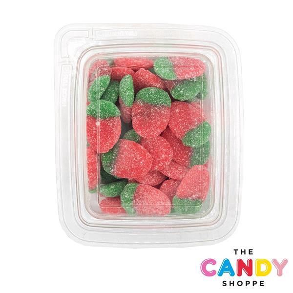 slide 1 of 1, Hy-Vee Candy Shoppe Sour Wild Strawberries, 9 oz