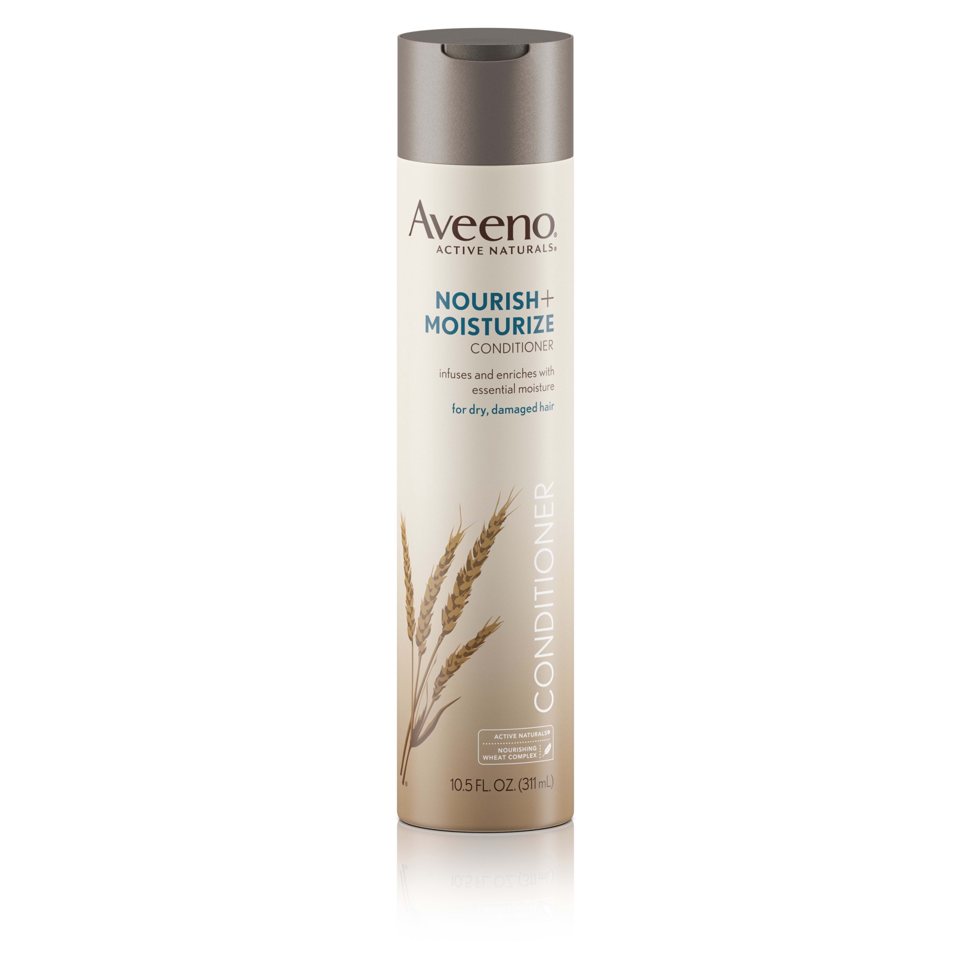 slide 1 of 6, AVEENO Nourish+ Moisturize Conditioner, 10.5 Fl. Oz, 10.50 fl oz