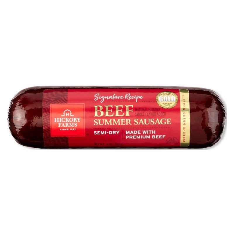 slide 1 of 4, Hickory Farms Beef Summer Sausage - 10oz, 10 oz