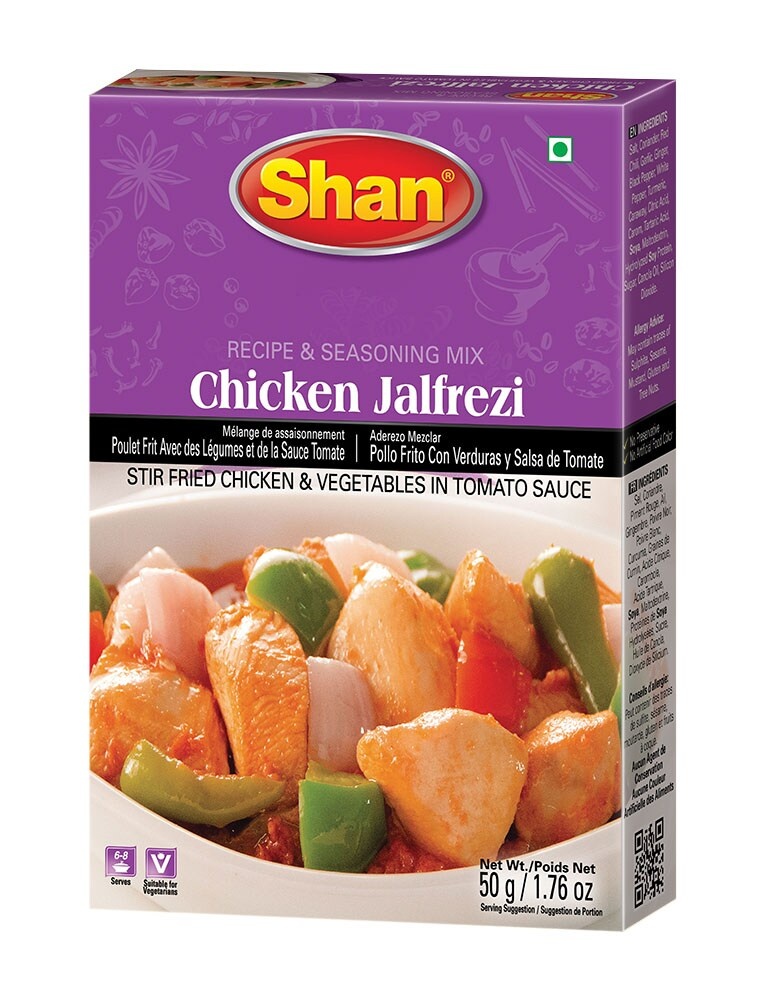 slide 1 of 1, Shan Chicken Jalfrezi Seasoning Mix, 1.75 oz