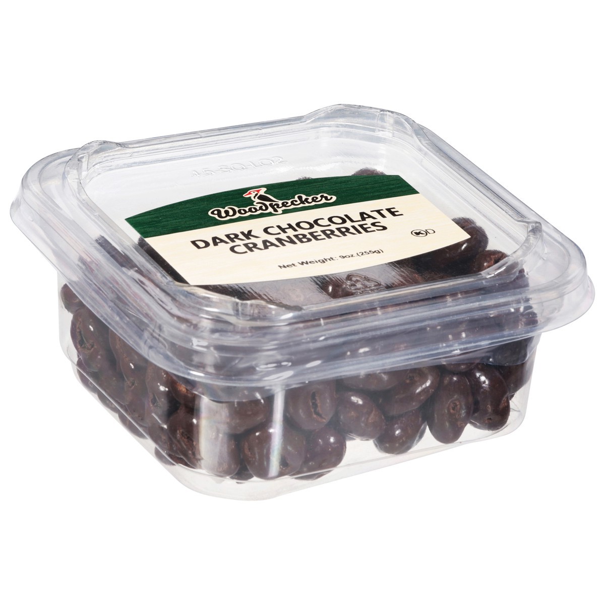 slide 7 of 14, Woodpecker Dark Chocolate Cranberries 9 oz, 9 oz