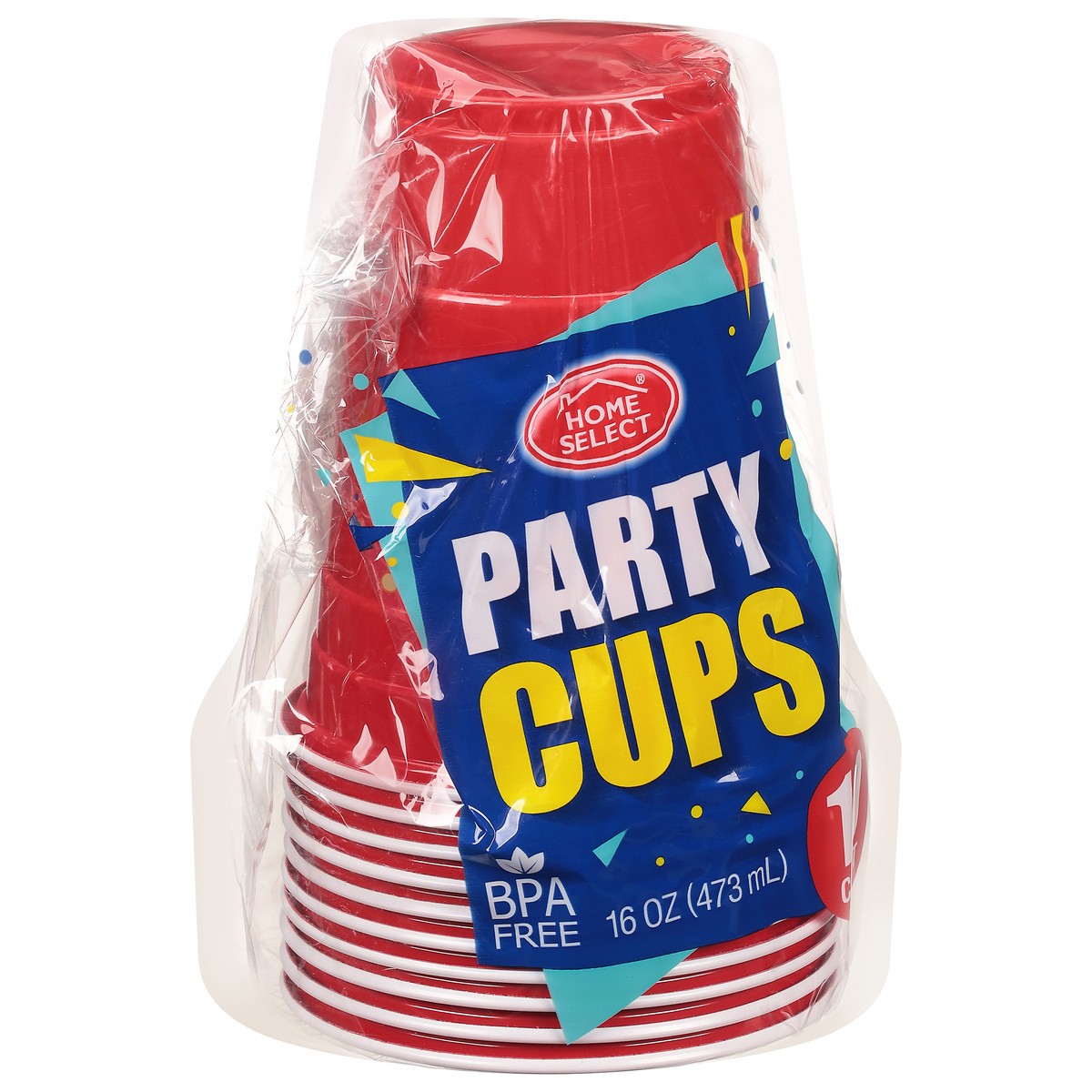 slide 2 of 11, Home Select 16 Ounce Party Cups 10 ea, 16 ct