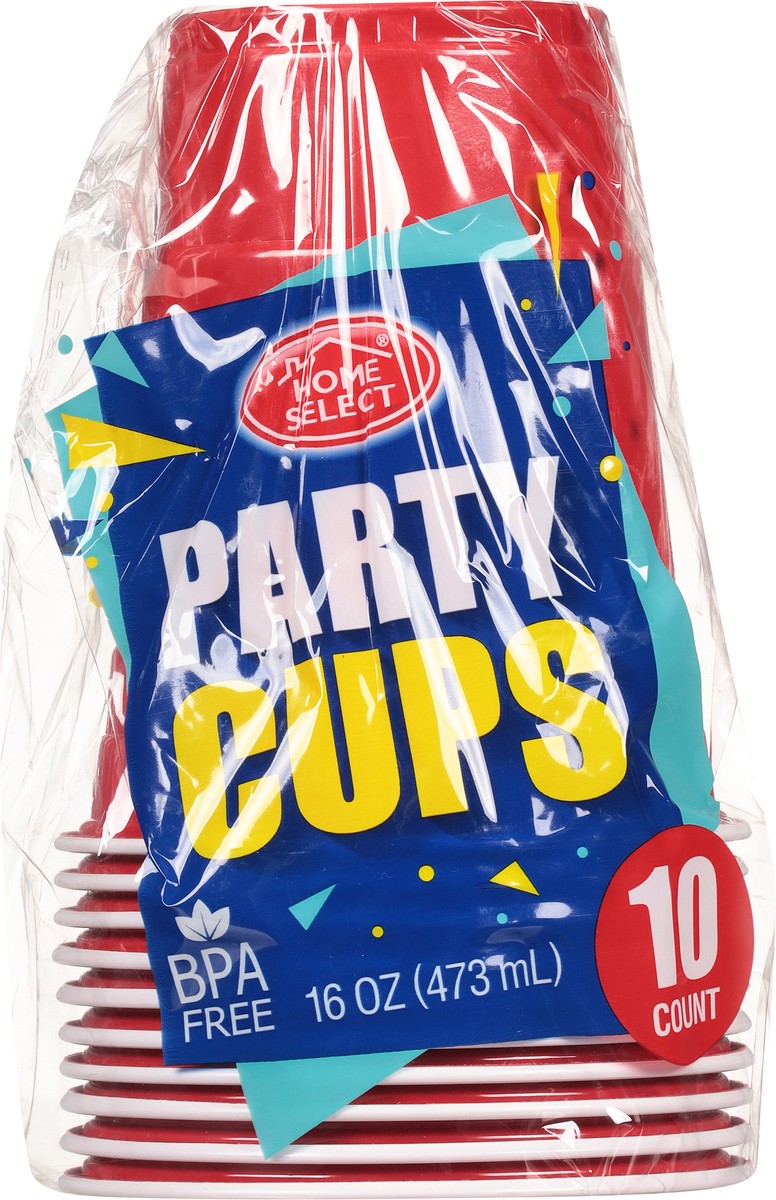 slide 4 of 11, Home Select 16 Ounce Party Cups 10 ea, 16 ct
