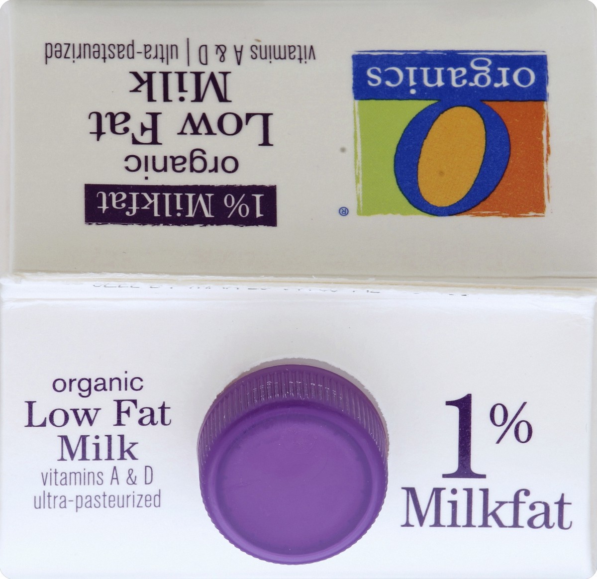slide 2 of 5, O Organics Organic Milk Lowfat 1%, 