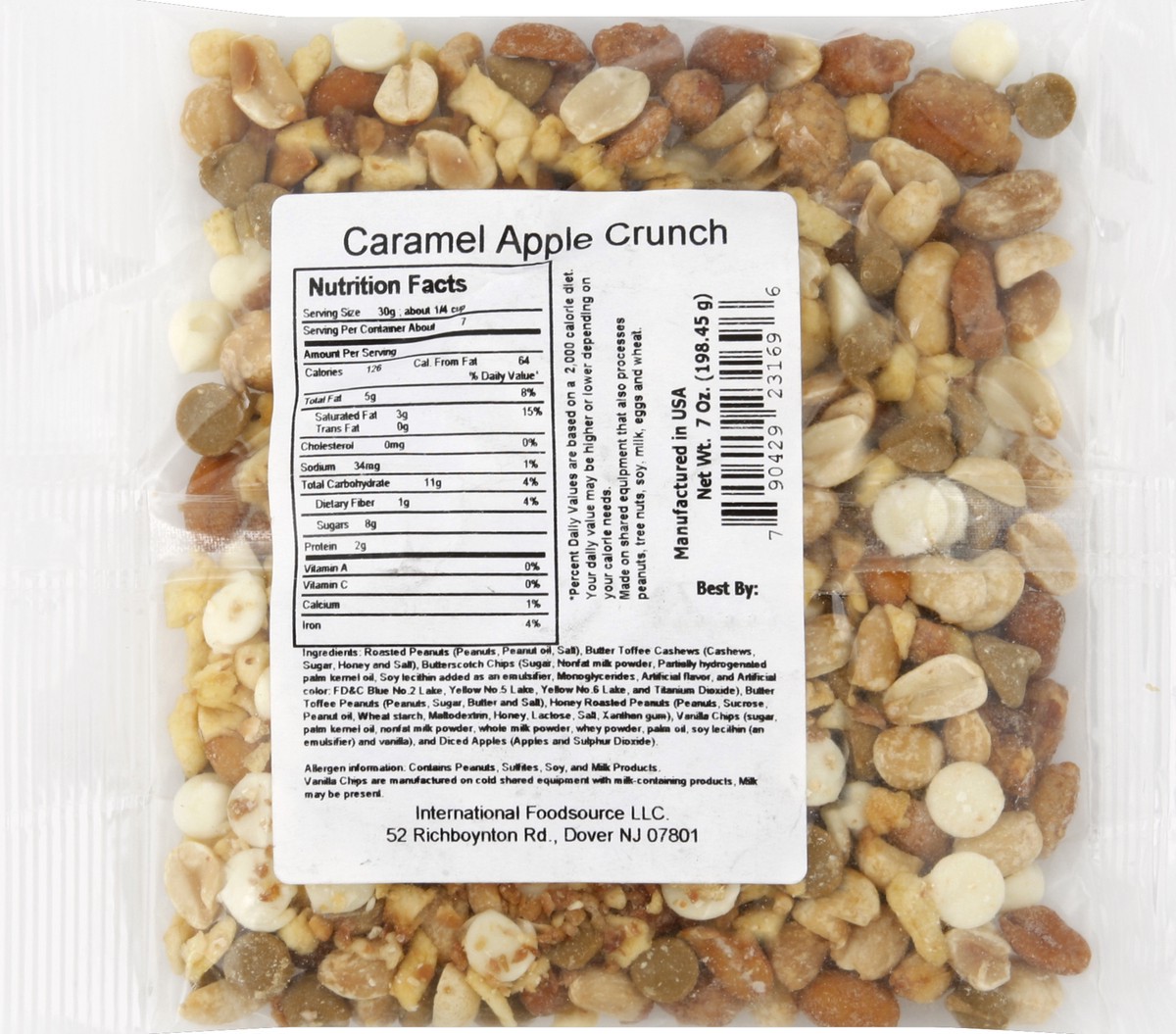 slide 3 of 6, Valued Naturals Caramel Apple Crunch 7 oz, 7 oz