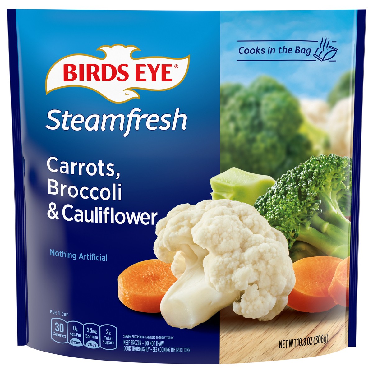 slide 1 of 5, Birds Eye Carrots, Broccoli & Cauliflower 10.8 oz, 10.8 oz