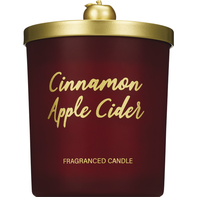 slide 1 of 1, Fall Fest Tinted Glass Candle With Printed Charm Top Lid, 9.5 Oz, 9.5 oz