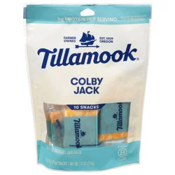 Tillamook Colby Jack Cheese 10 - 0.75 oz Snacks