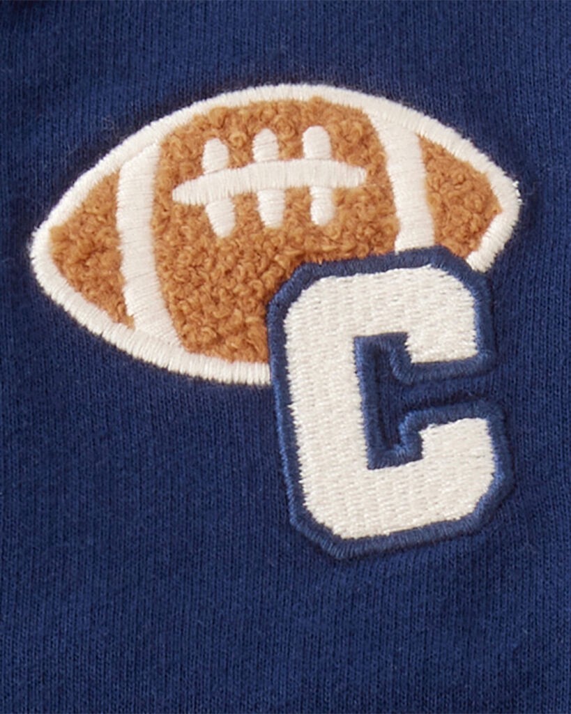 slide 2 of 4, Carter's Carters Baby 3-Piece Varsity Freshman Little Jacket Set - Navy/Ivory Navy/Ivory NB, 3 pc