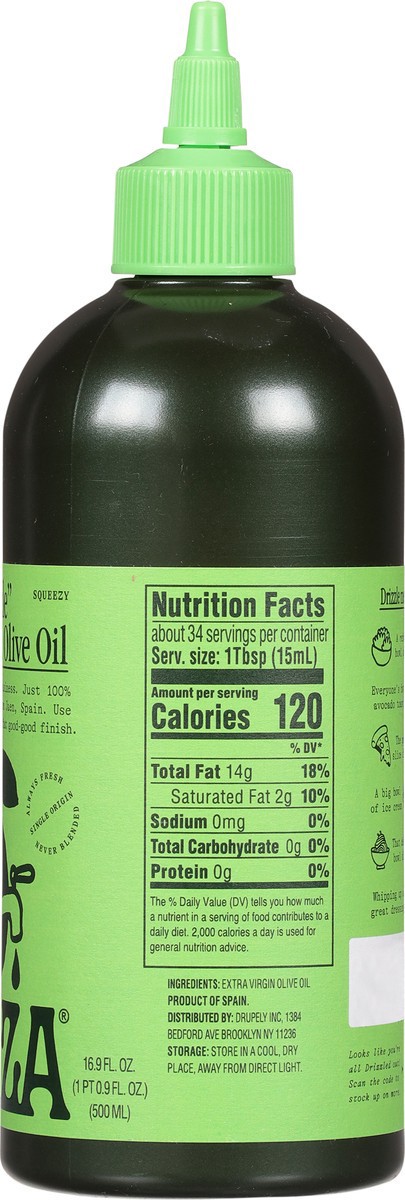 slide 2 of 14, Graza Drizzle Extra Virgin Olive Oil 16.9 fl oz, 16.9 fl oz