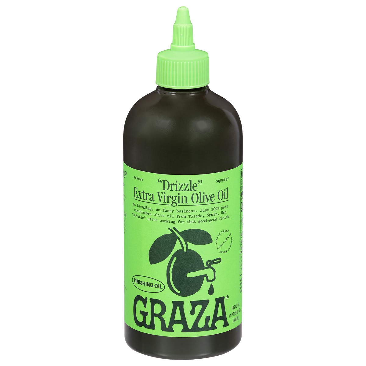 slide 1 of 14, Graza Drizzle Extra Virgin Olive Oil 16.9 fl oz, 16.9 fl oz