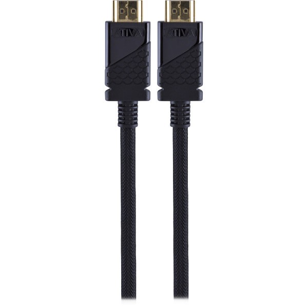 slide 3 of 5, Ativa Premium Hdmi Cable With Ethernet, 6', Black, 36550, 1 ct
