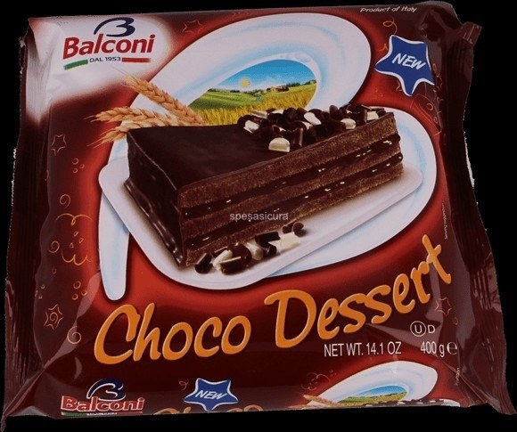 slide 1 of 1, Balconi Chocolate Dessert, 14.1 oz