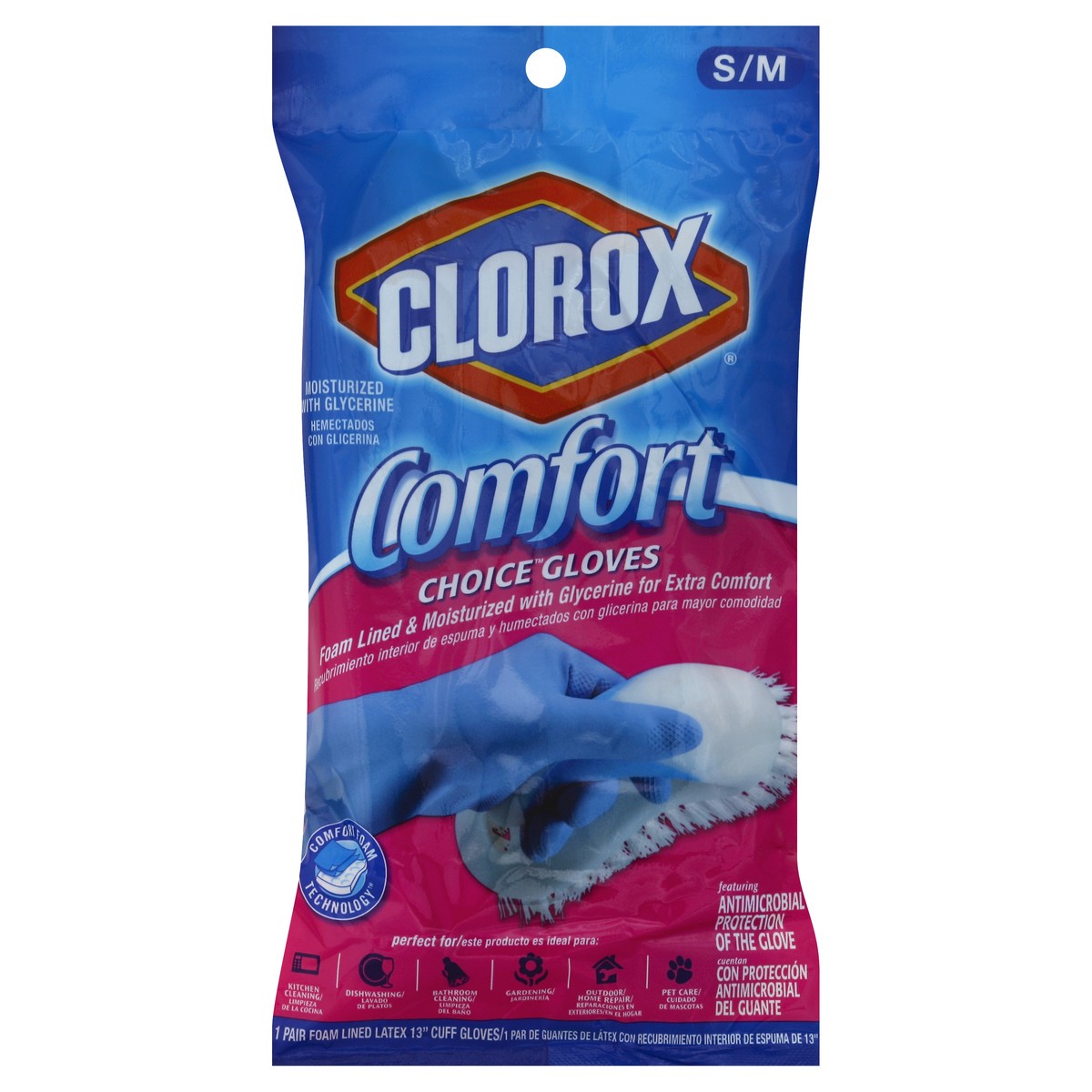 slide 2 of 3, Clorox Gloves 1 ea, 1 ct