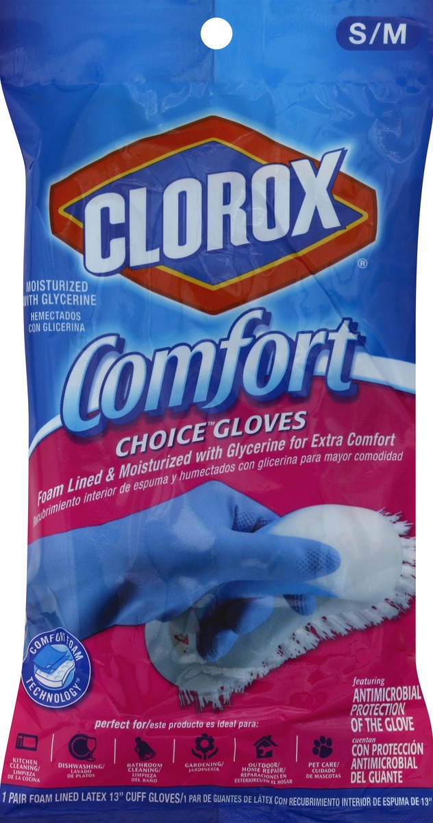 slide 1 of 3, Clorox Gloves 1 ea, 1 ct