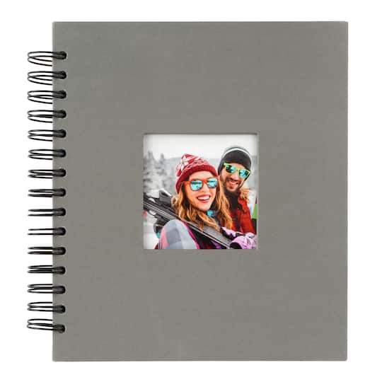 slide 1 of 2, 8.75" X 7.75" Spiral Bound Scrapbook Album By Recollections, 8.75 in x 7.75 in