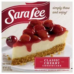 Sara Lee Classic Style Cheesecake Cherry