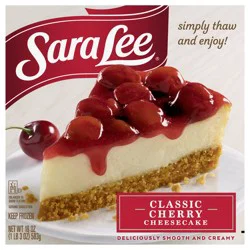 Sara Lee Classic Style Cheesecake Cherry