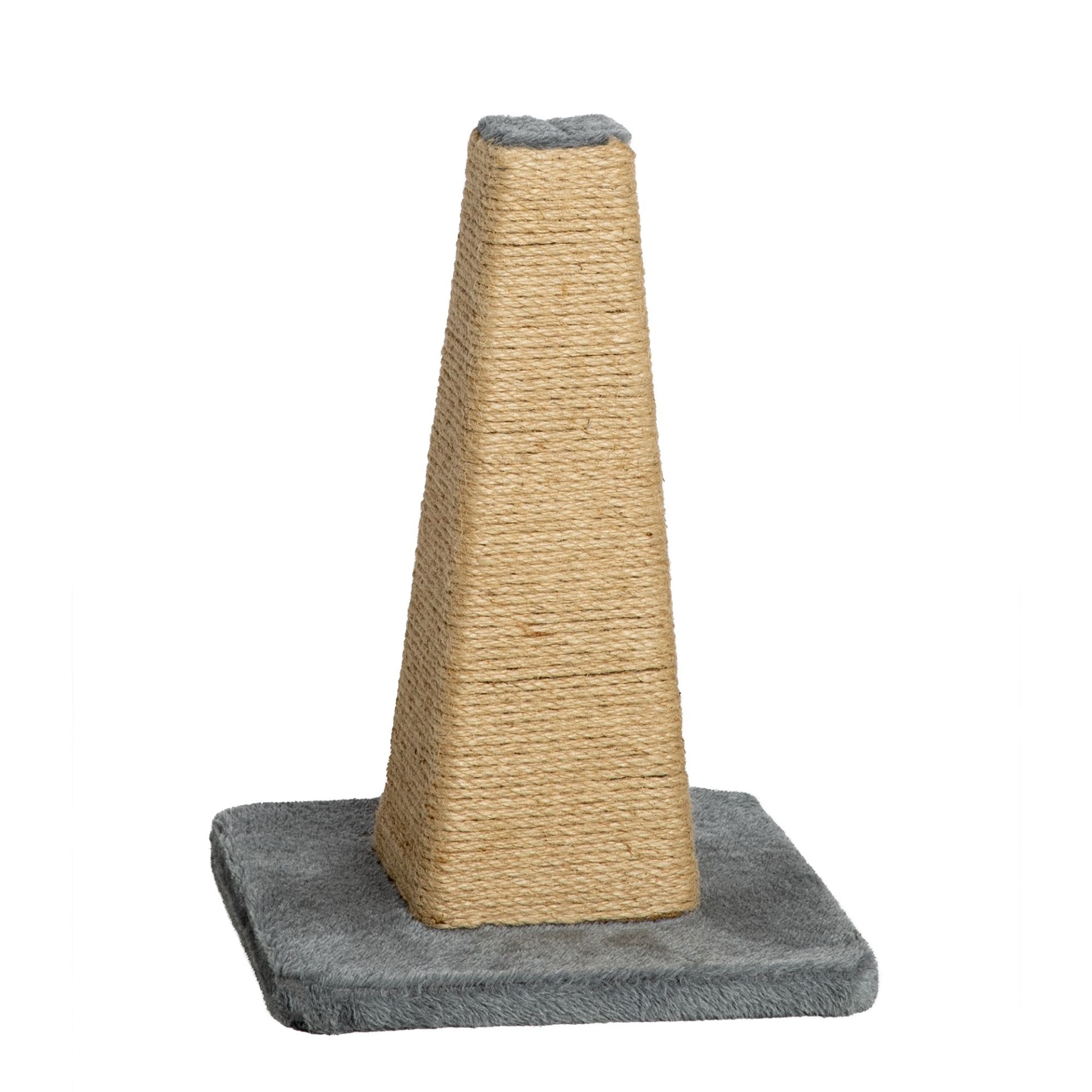 slide 1 of 1, Whisker City Jute Peak Cat Scratcher, 11\l x 11\ inw x 15.7\ inh in