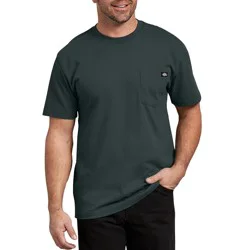 Dickies Men's Heavyweight Short Sleeve T-Shirt - Hunter Green
