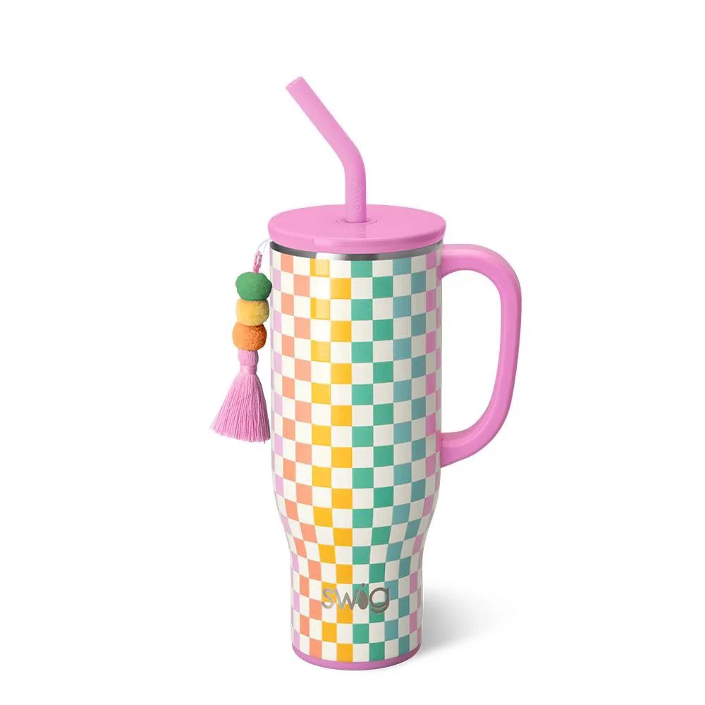 slide 1 of 1, Swig Check Mate Mega Mug, 30 oz