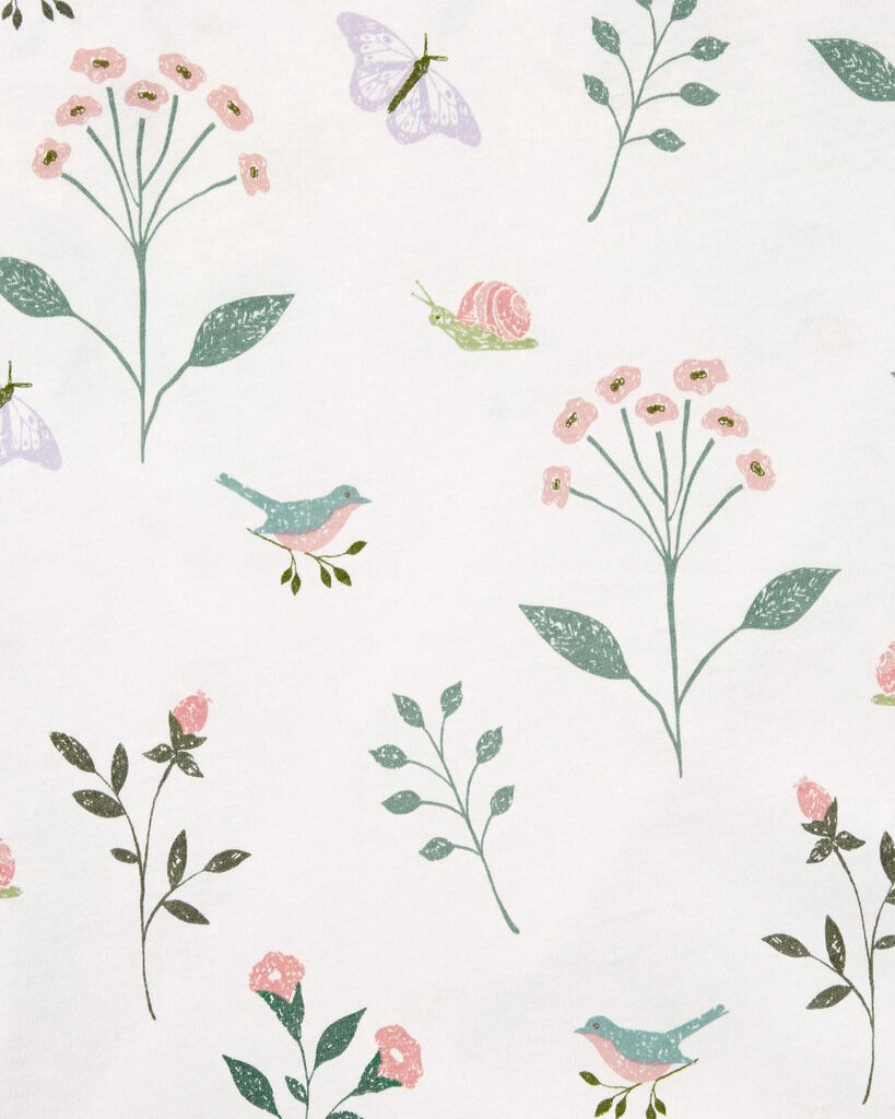 slide 2 of 4, Carter's Just One You Little Planet Crib Sheet - Floral, 1 ct