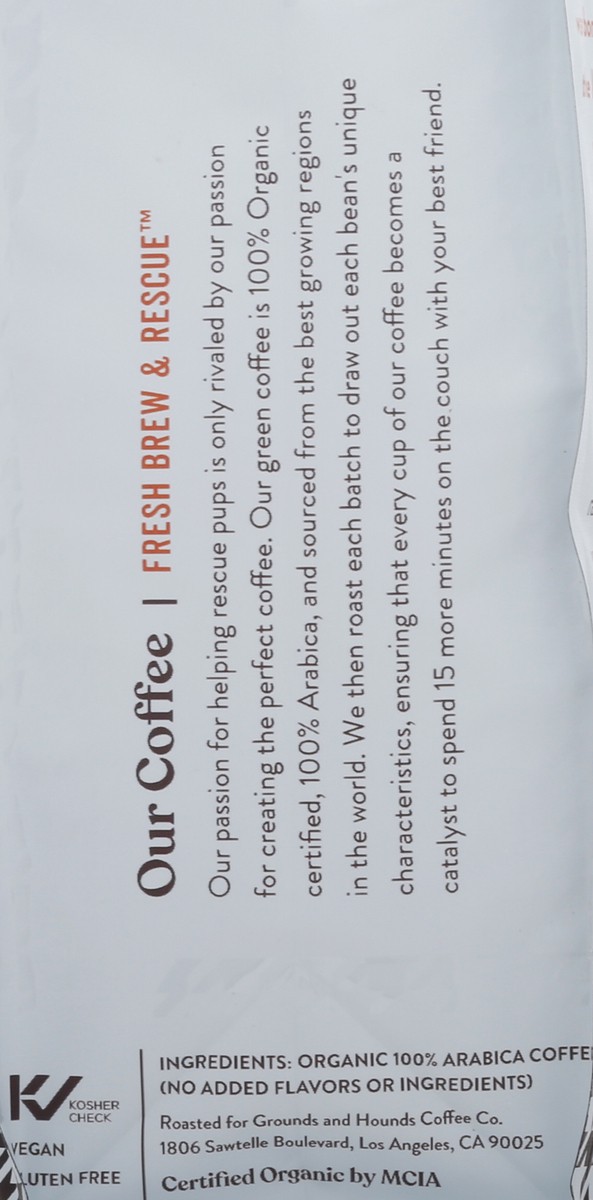 slide 6 of 11, Grounds & Hounds Paper & Slippers Medium Roast Whole Bean Paper & Slippers Coffee - 12 oz, 12 oz