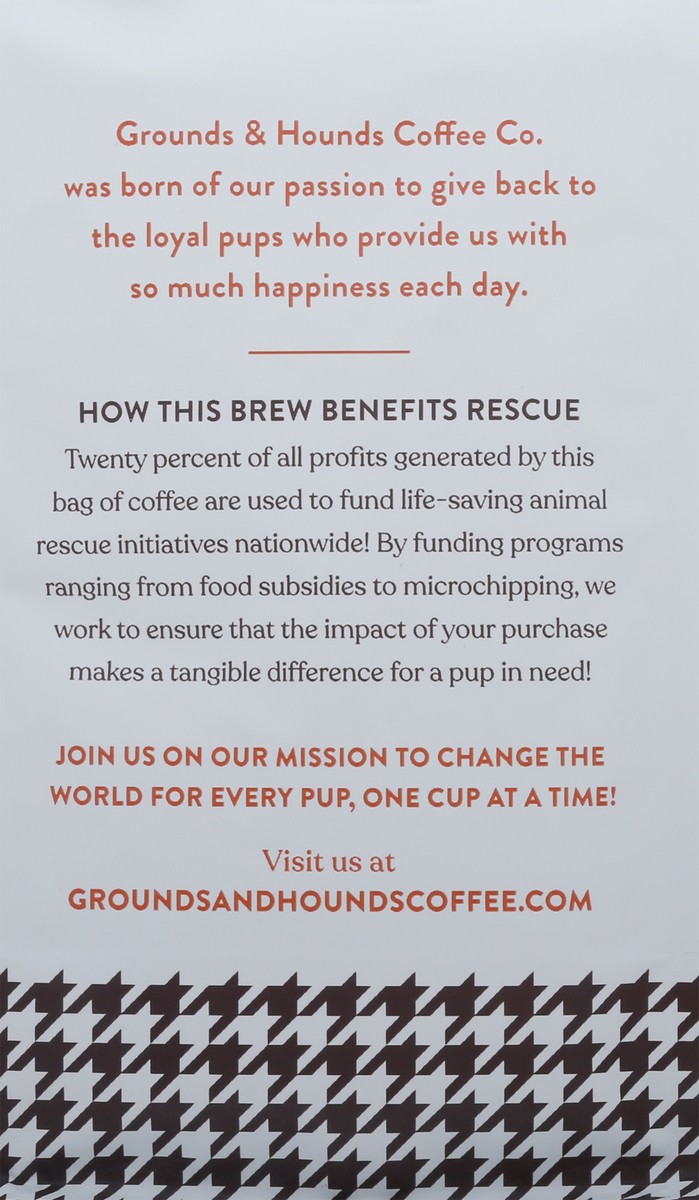 slide 10 of 11, Grounds & Hounds Paper & Slippers Medium Roast Whole Bean Paper & Slippers Coffee - 12 oz, 12 oz