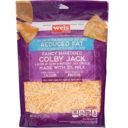 Weis Quality Colby Jack Shredded Cheese