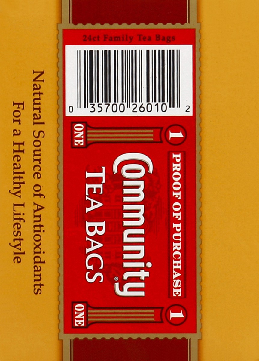 slide 4 of 4, Community Coffee Black Tea 24 ea, 24 ct