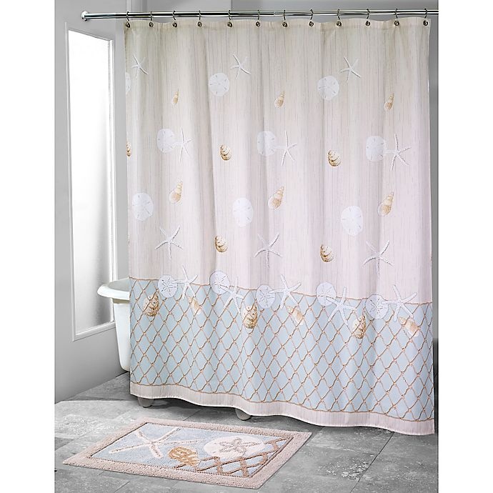 slide 1 of 1, Avanti Sea Glass Shower Curtain, 1 ct