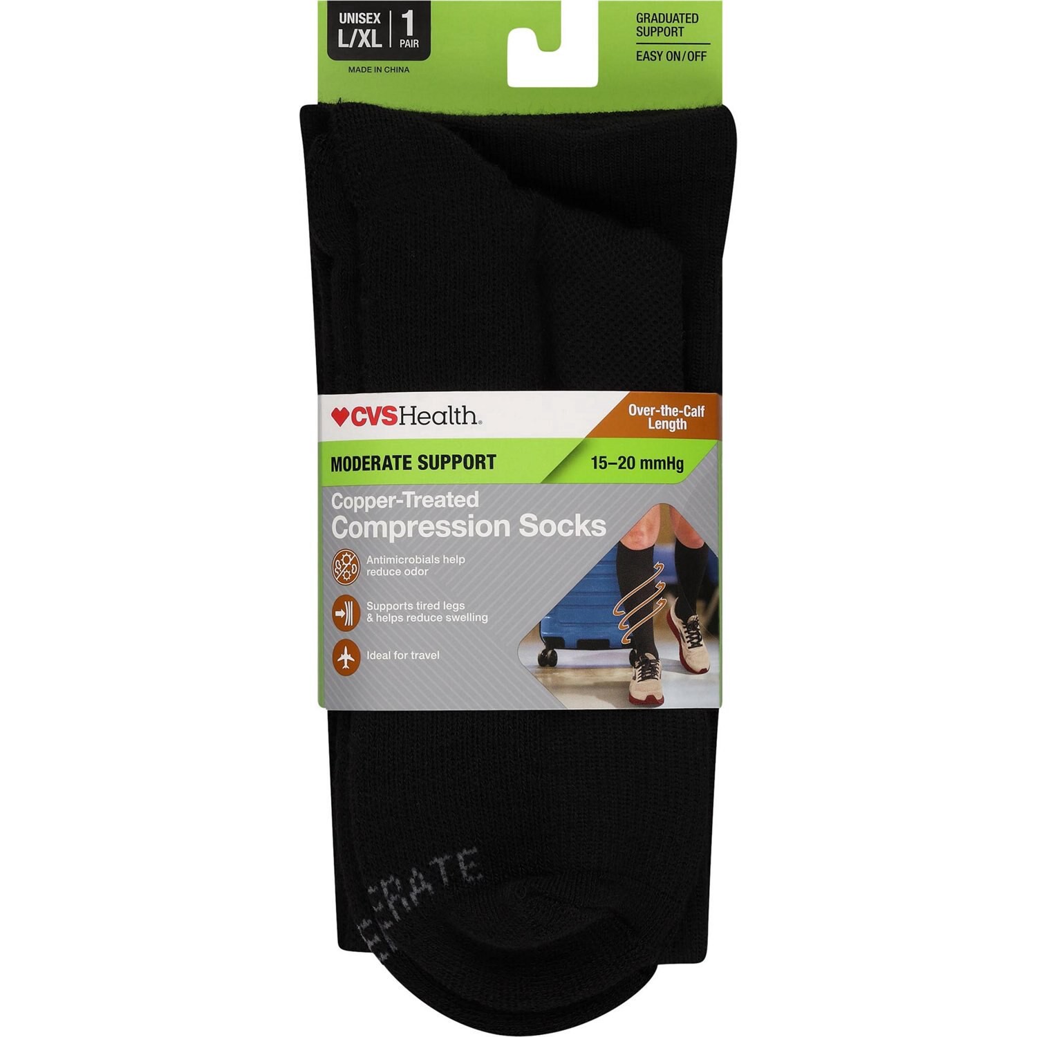 slide 3 of 3, CVS HEALTH Moderate Compression Otc, 1 ct