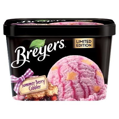 slide 1 of 1, Breyer's Limited Edition Peppermint Cookie Frozen Dairy Dessert, 48 oz