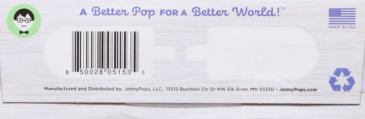 slide 15 of 15, Jonny Pops, Rainbow Popsicle, 5 Ct, 9.25 Oz, 9.25 oz