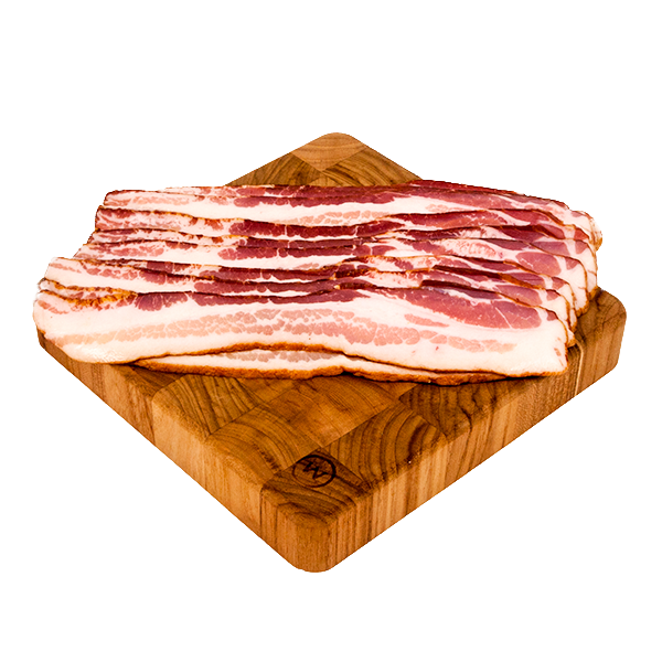 slide 1 of 1, L&B Bulk Uncured Hickory Smoked Bacon, per lb