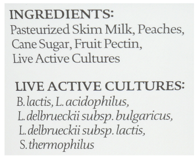 slide 3 of 3, Siggi's siggi’s Icelandic Skyr Nonfat Yogurt, Peach, 5.3 oz