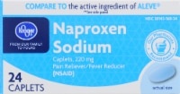 slide 1 of 1, Kroger Naproxen Sodium Caplets, 24 ct