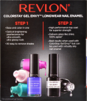 slide 1 of 1, Revlon Colorstay Gel Envy Wild Card Nail Enamel & Top Coat, 1 ct