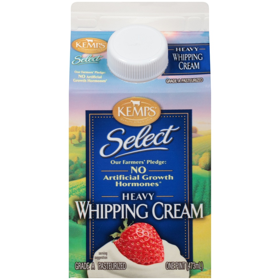 slide 1 of 8, Kemps Heavy Whipping Cream All Natural, 16 fl oz